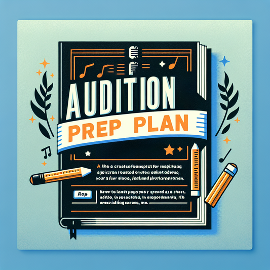 Audition Prep Plan Assistant