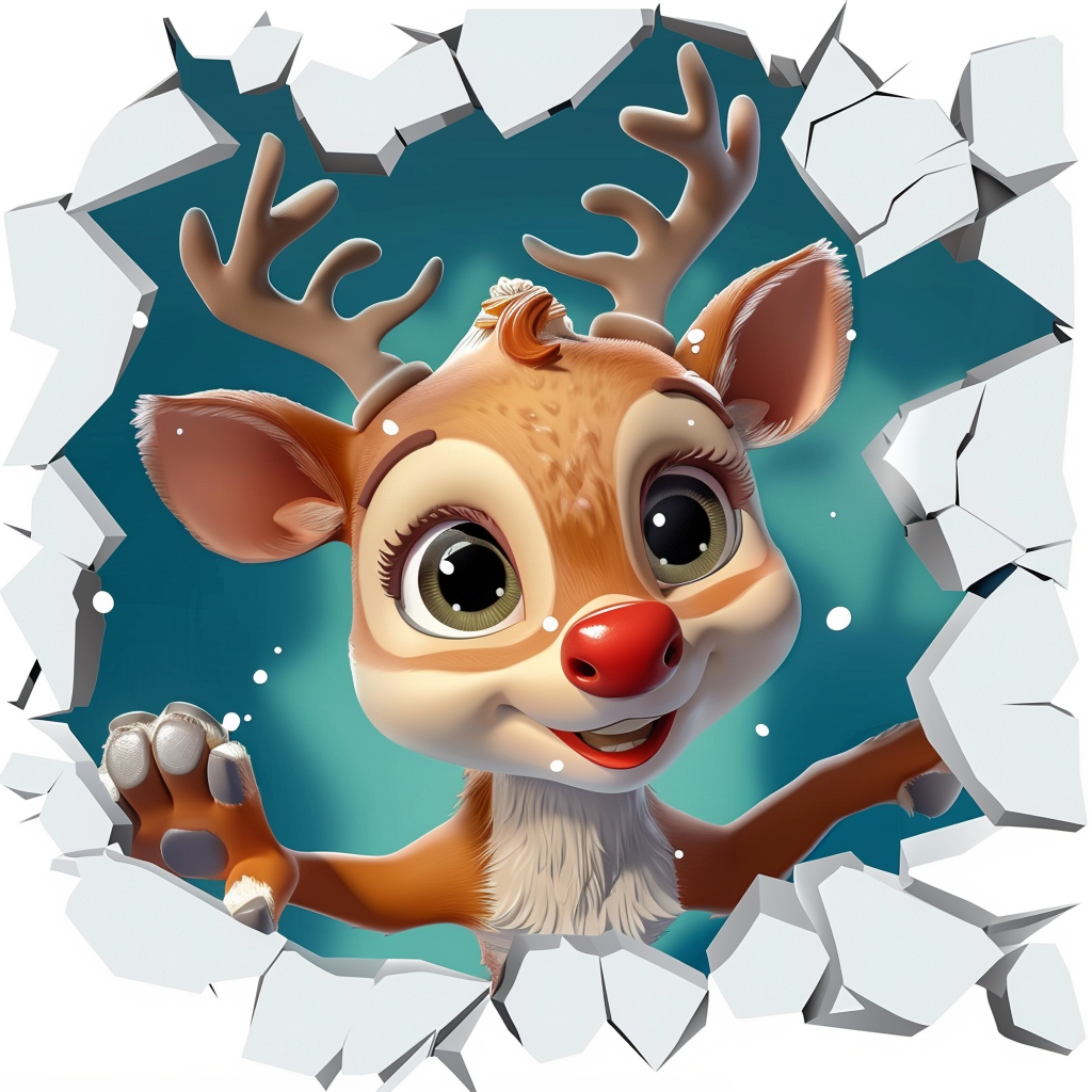 Festive Breakthroughs AI MidJourney Image Prompt, 8015adorable, break through, bunny, cartoon, charming, cheerful, Christmas, cute characters, Easter, elf, festive, Halloween, holiday, joyful, midjourney, playful, pumpkin, seasonal, teddy bear, whimsical