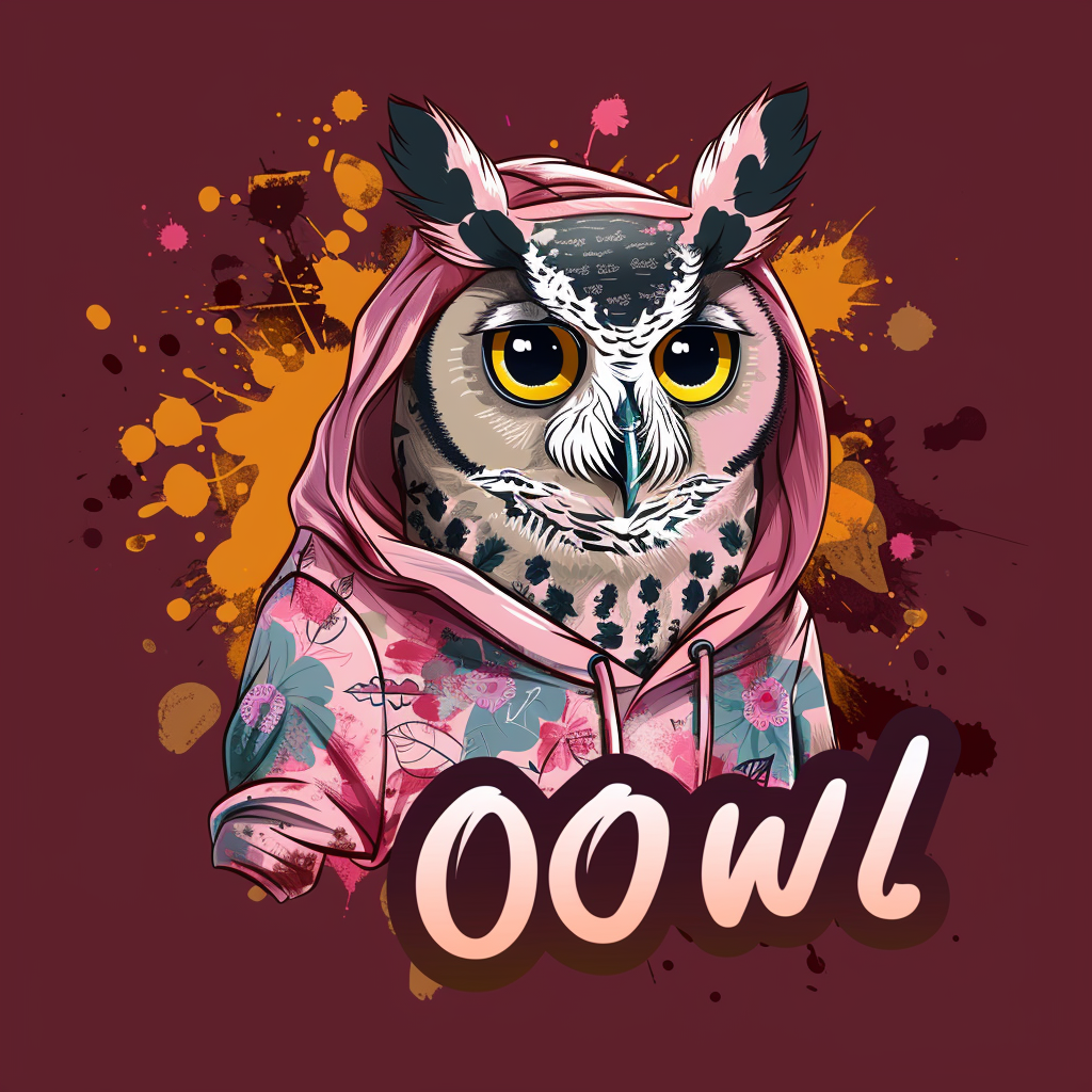 Animals in Hoodies Art AI MidJourney Image Prompt, 9374