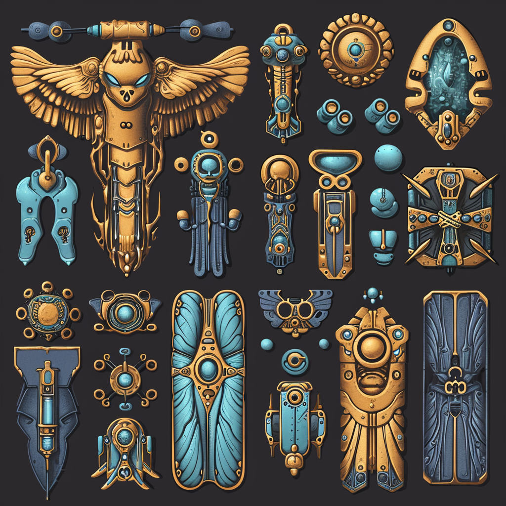 AI Midjourney Prompt for Game Assets- 4019