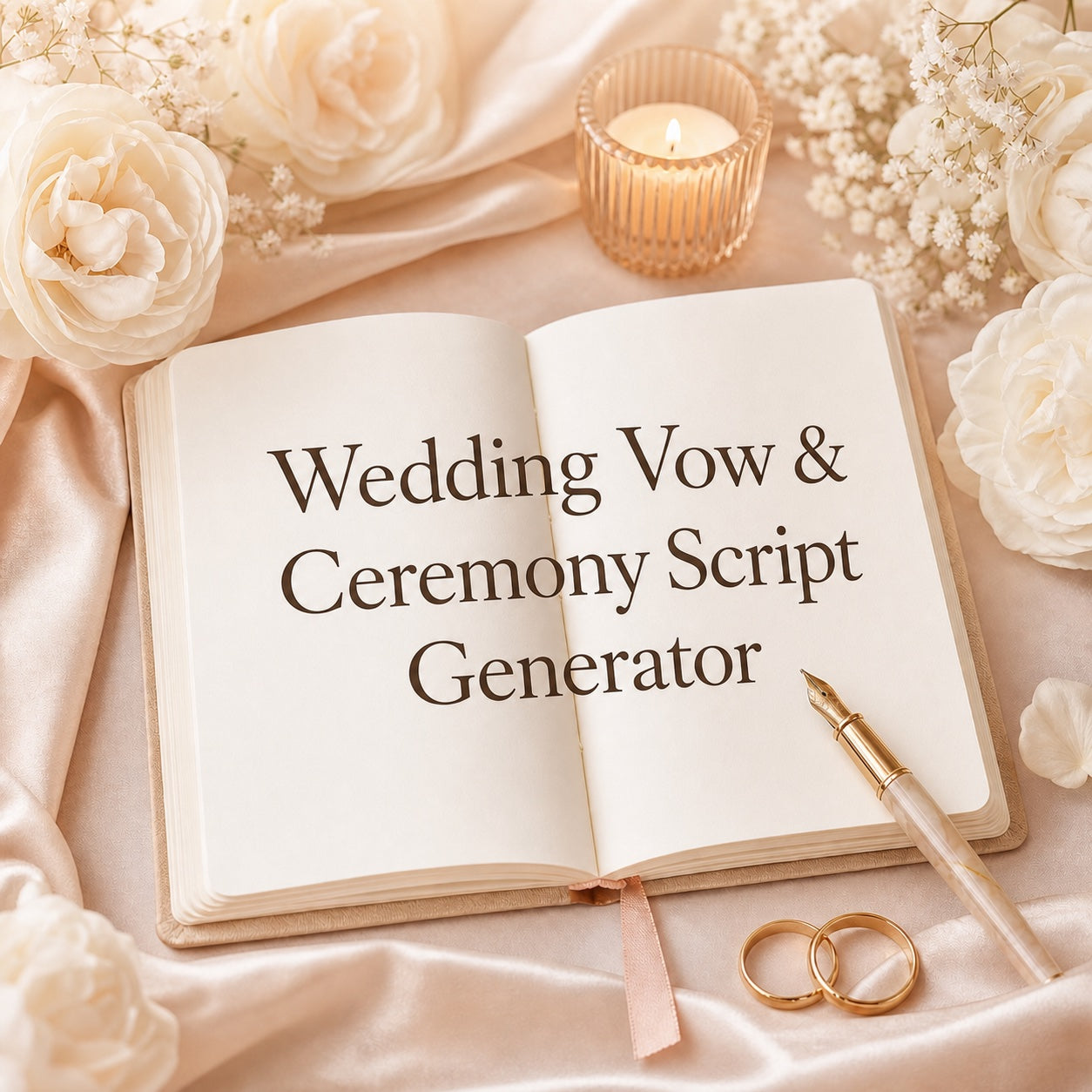 Wedding Vow & Ceremony Script Generator