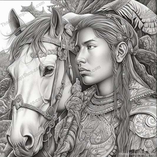 AI Midjourney Prompt for People - Illustrations - 2910