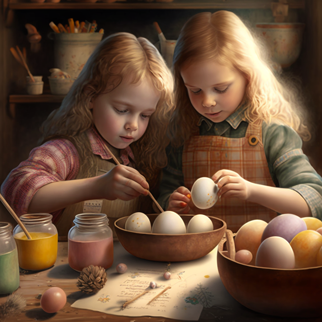 AI Midjourney Prompt for Easter - Realistic