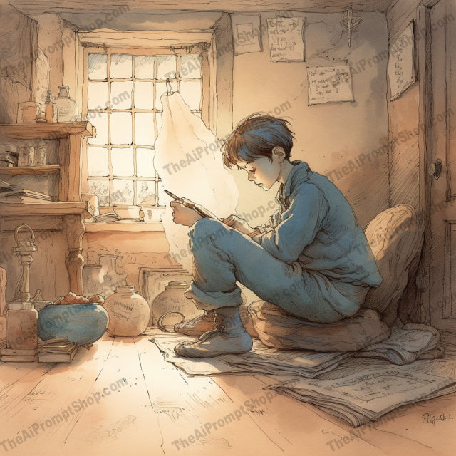 AI Midjourney Prompt for AI Midjourney Prompt for Storybook Illustrations - 2290