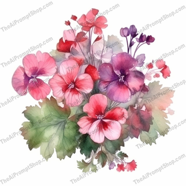 AI Midjourney Prompt for AI Midjourney Prompt for Florals - 1820