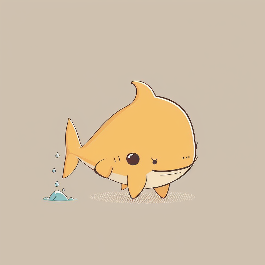 AI Midjourney Prompt for Animal - Minimalist Cute Animal Illustration