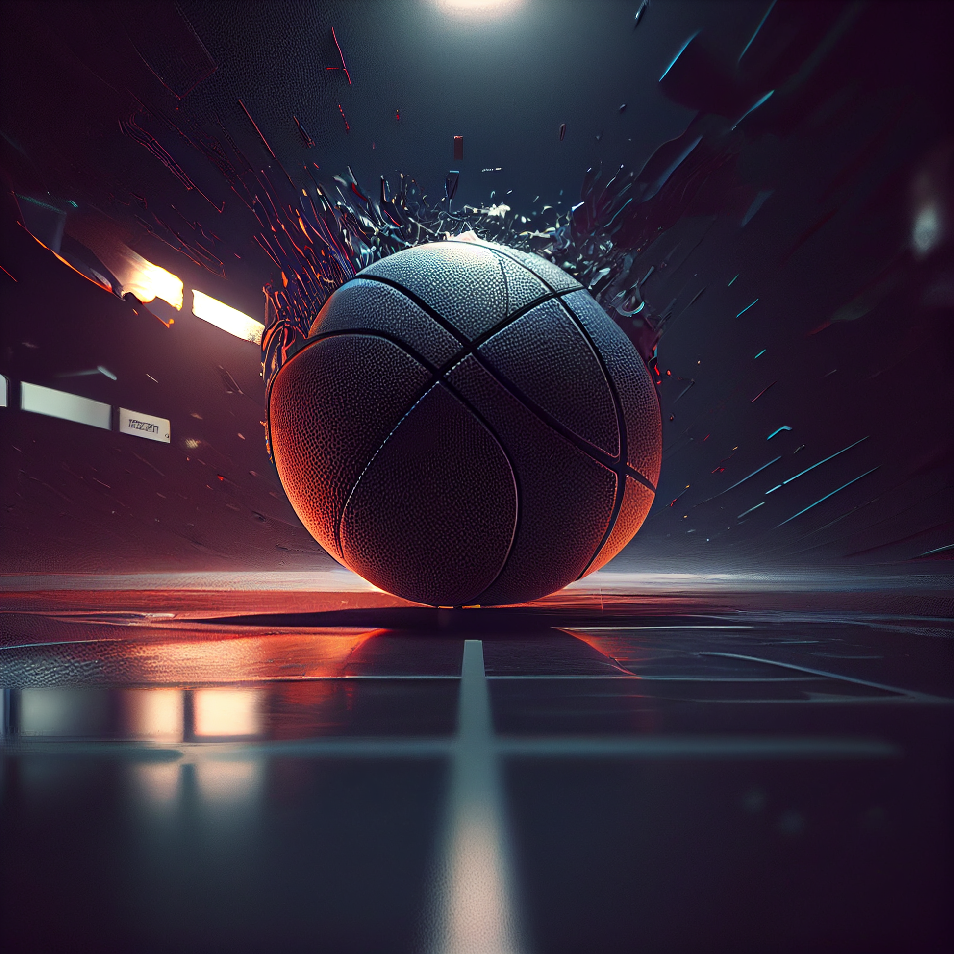 AI Midjourney Prompt for Illustration - Cinematic Sports Action