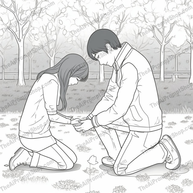 AI Midjourney Prompt For Coloring Pages - 1063