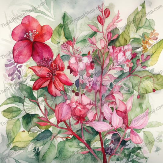 AI Midjourney Prompt for AI Midjourney Prompt for Florals - 1819