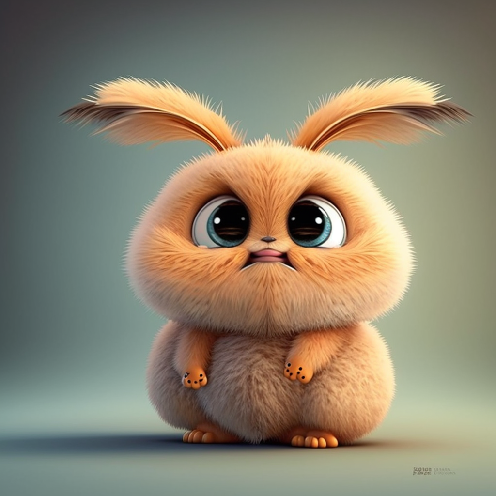 AI Midjourney Prompt for Animal - Pixar-style Playful Animal