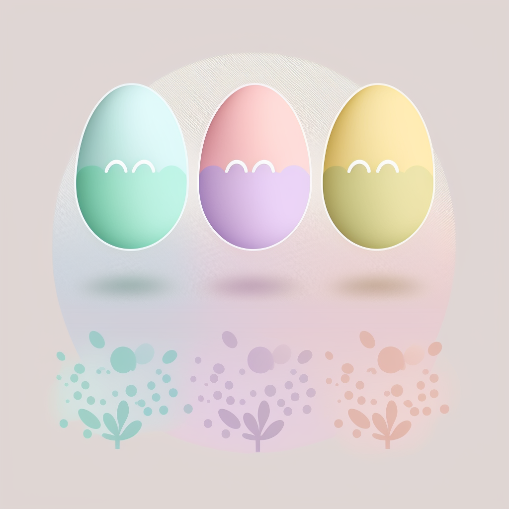 AI Midjourney Prompt for Easter - Easter Confetti Celebration