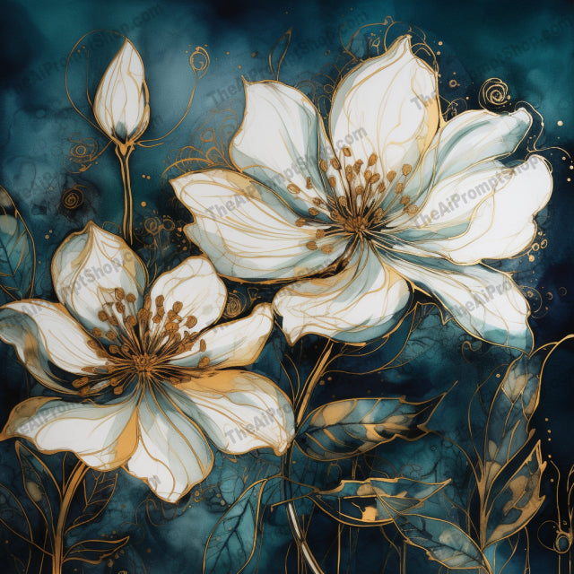 AI Midjourney Prompt for AI Midjourney Prompt for Florals - 1833