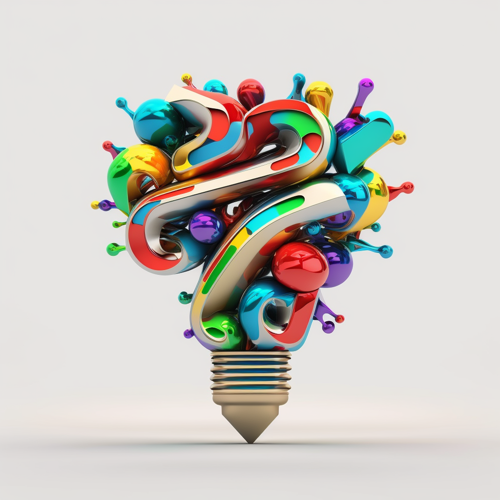 AI Midjourney Prompt for Logo - Metallic Masterpiece Logo