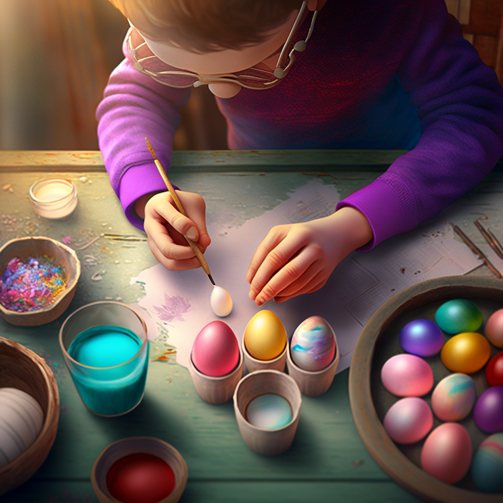 AI Midjourney Prompt for Easter - Realistic