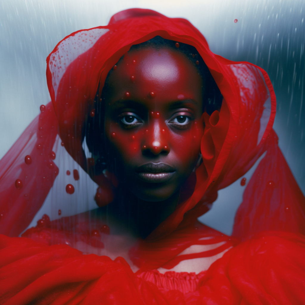 AI Midjourney Prompt for Anime - Symmetric Anime Photography