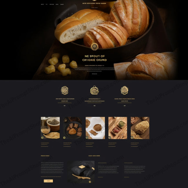 AI Midjourney Prompt for AI Midjourney Prompt for Webpage Mockups - 2752