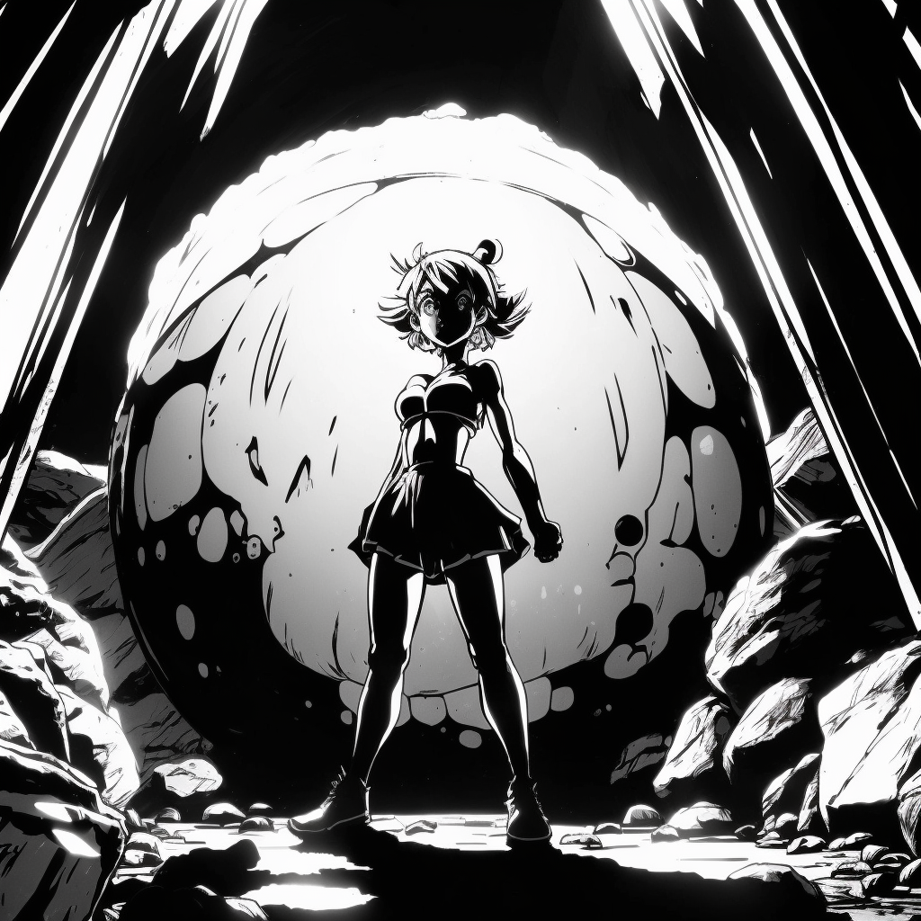 AI Midjourney Prompt for Fantasy and Magic - Magical Manga Portrait