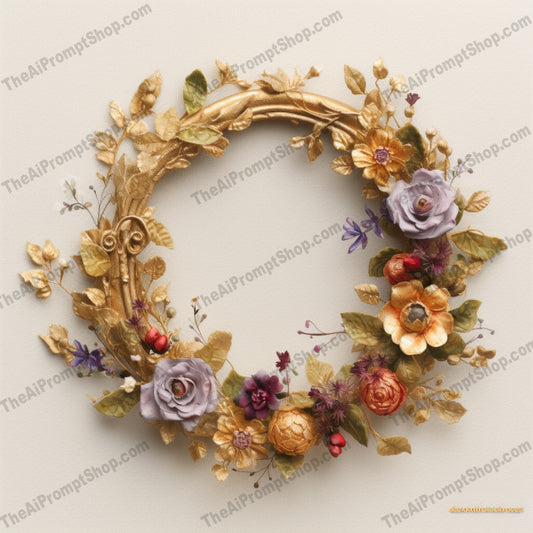 AI Midjourney Prompt for Florals - 2584