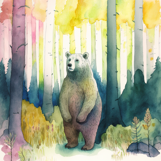 AI Midjourney Prompt for Animal - Whimsical Forest Animal
