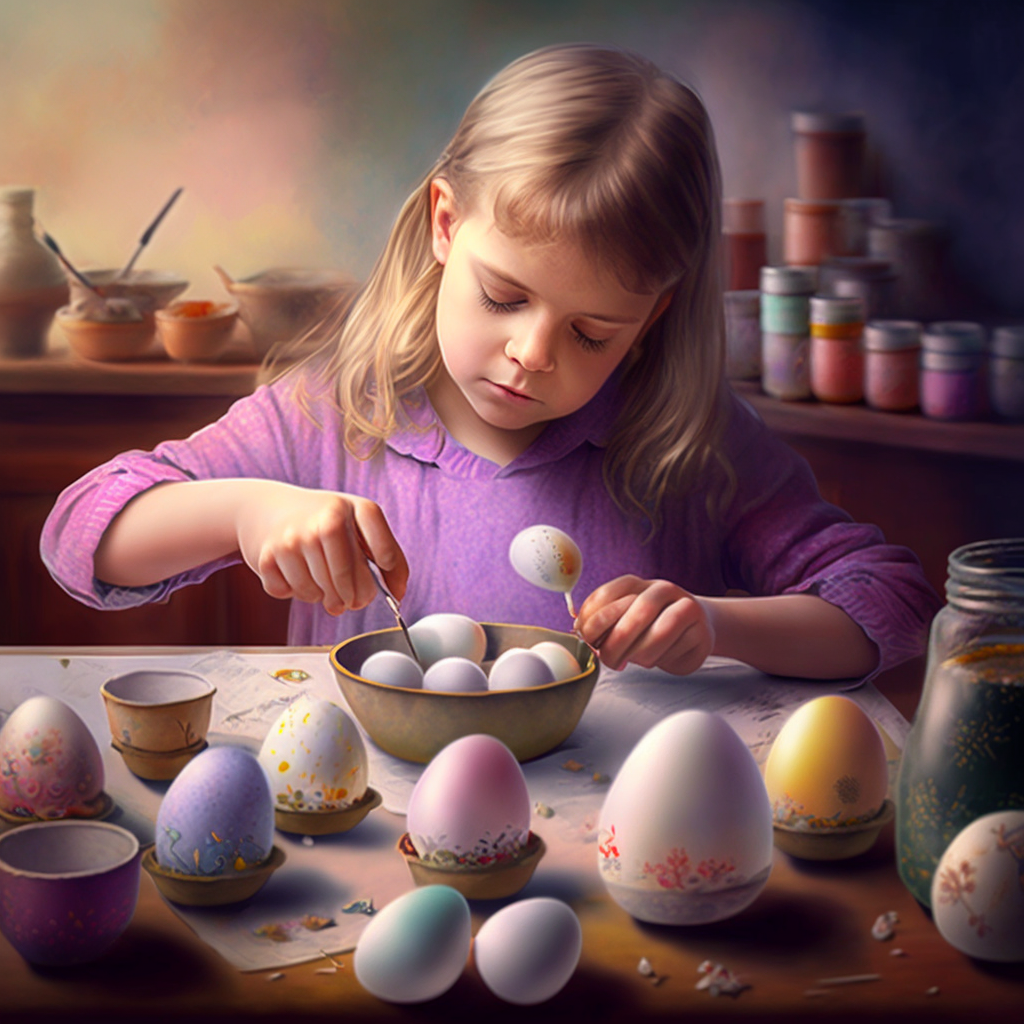 AI Midjourney Prompt for Easter - Realistic