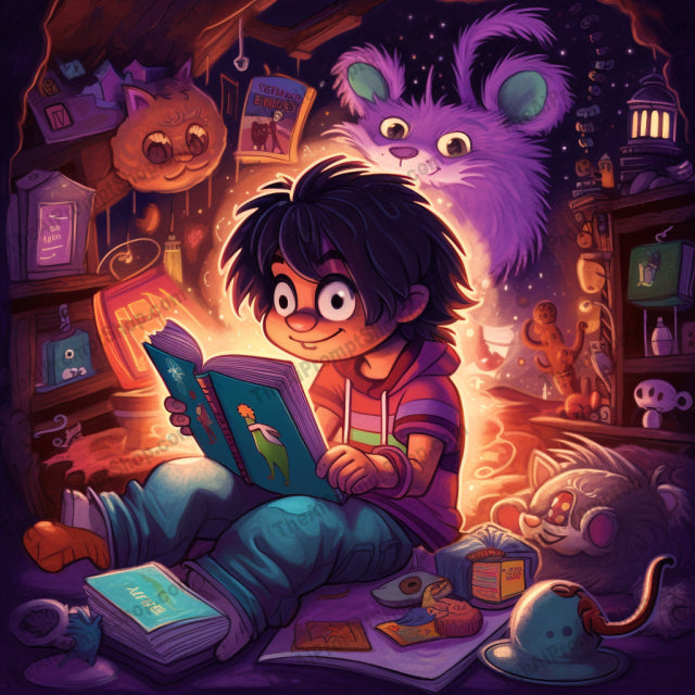 AI Midjourney Prompt for C29 - Storybook Illustrations - Furry and Colorful
