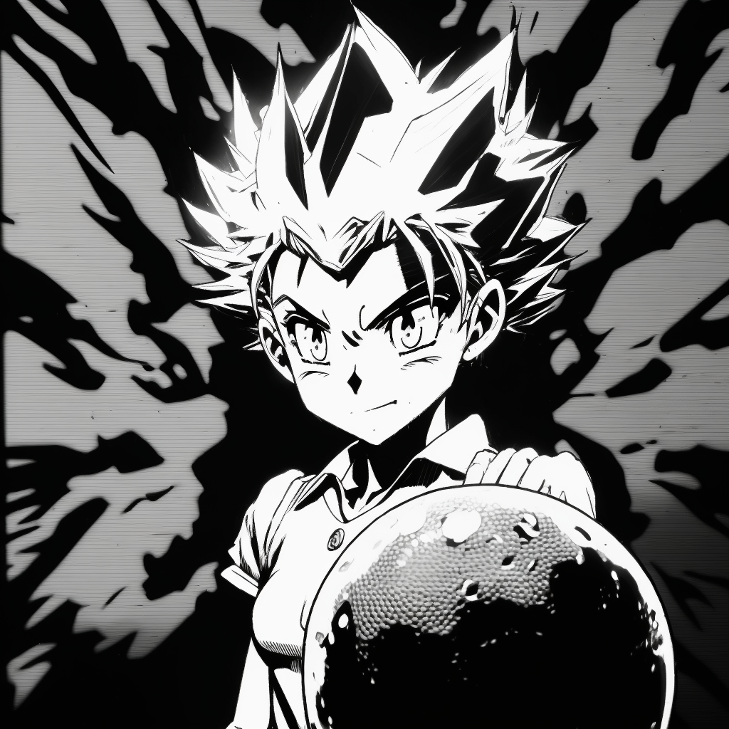 AI Midjourney Prompt for Fantasy and Magic - Magical Manga Portrait