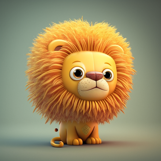 AI Midjourney Prompt for Animal - Pixar-style Playful Animal