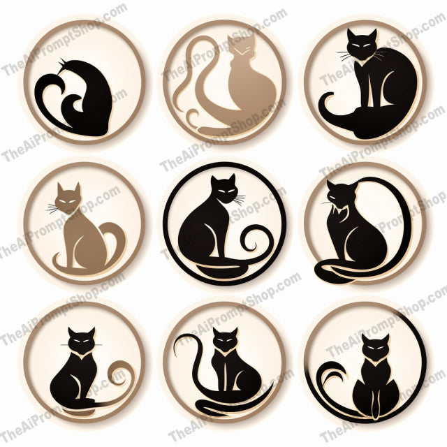 AI Midjourney Prompt for Logos - 1329