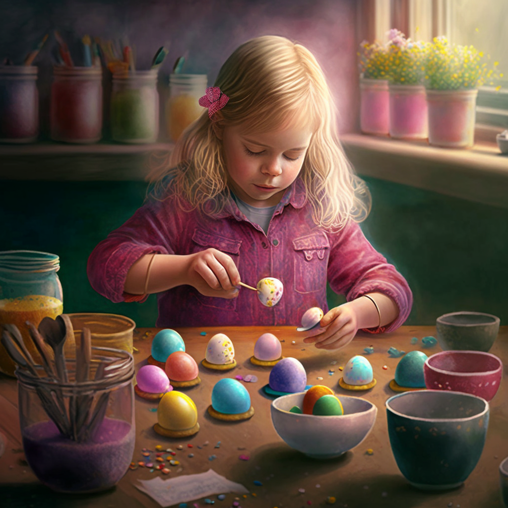AI Midjourney Prompt for Easter - Realistic