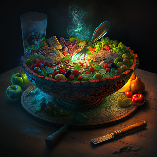 AI Midjourney Prompt for Food - Dark Fantasy Dish