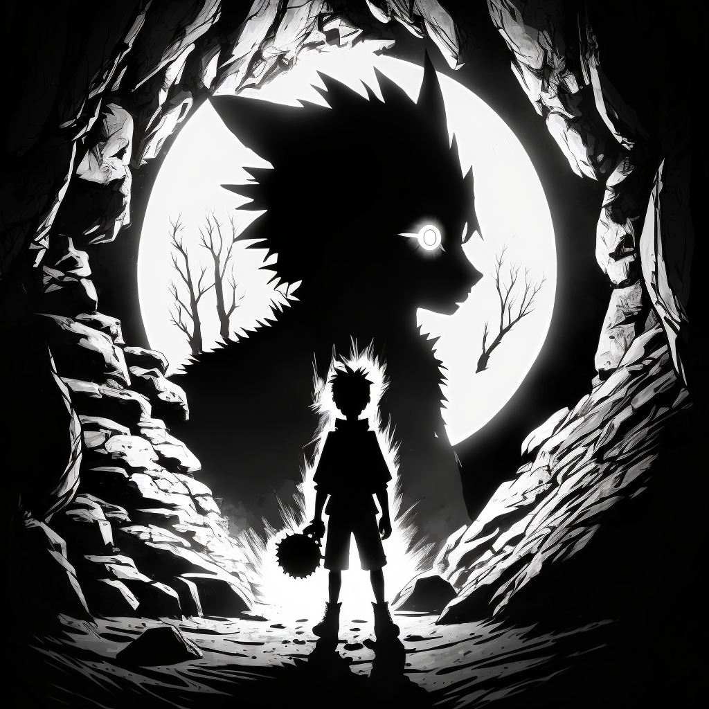 AI Midjourney Prompt for Fantasy and Magic - Magical Manga Portrait