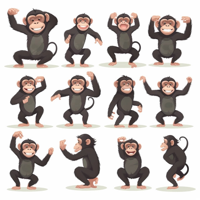 AI Midjourney Prompt for Playful Animal Expressions