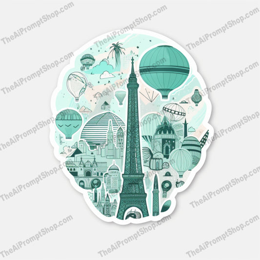 AI Midjourney Prompt for AI Midjourney Prompt for Stickers - 2344