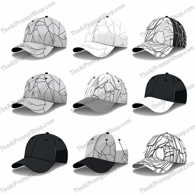 AI Midjourney Prompt for Caps Collection