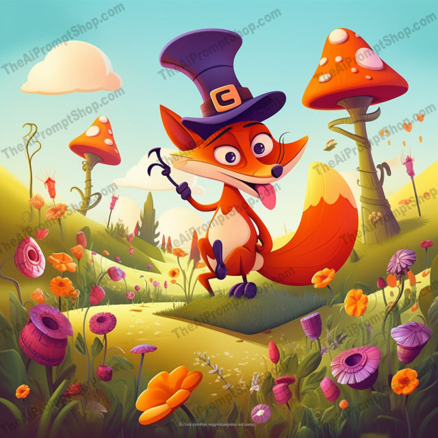 AI Midjourney Prompt for C25 - Storybook Illustrations - A Playful Caricature