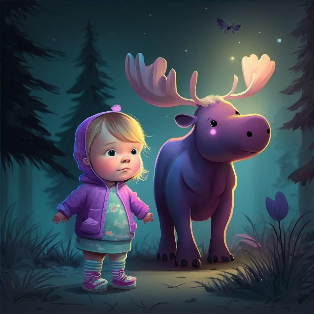 AI Midjourney Prompt for Storybook Illustrations - Playful Cartoon Character