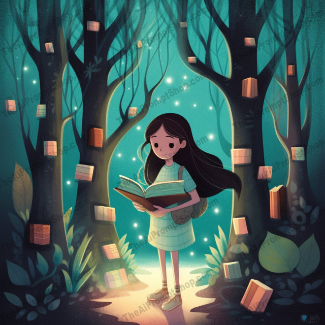 AI Midjourney Prompt for C205 - Storybook Illustrations - Fairy and Frog Adventure