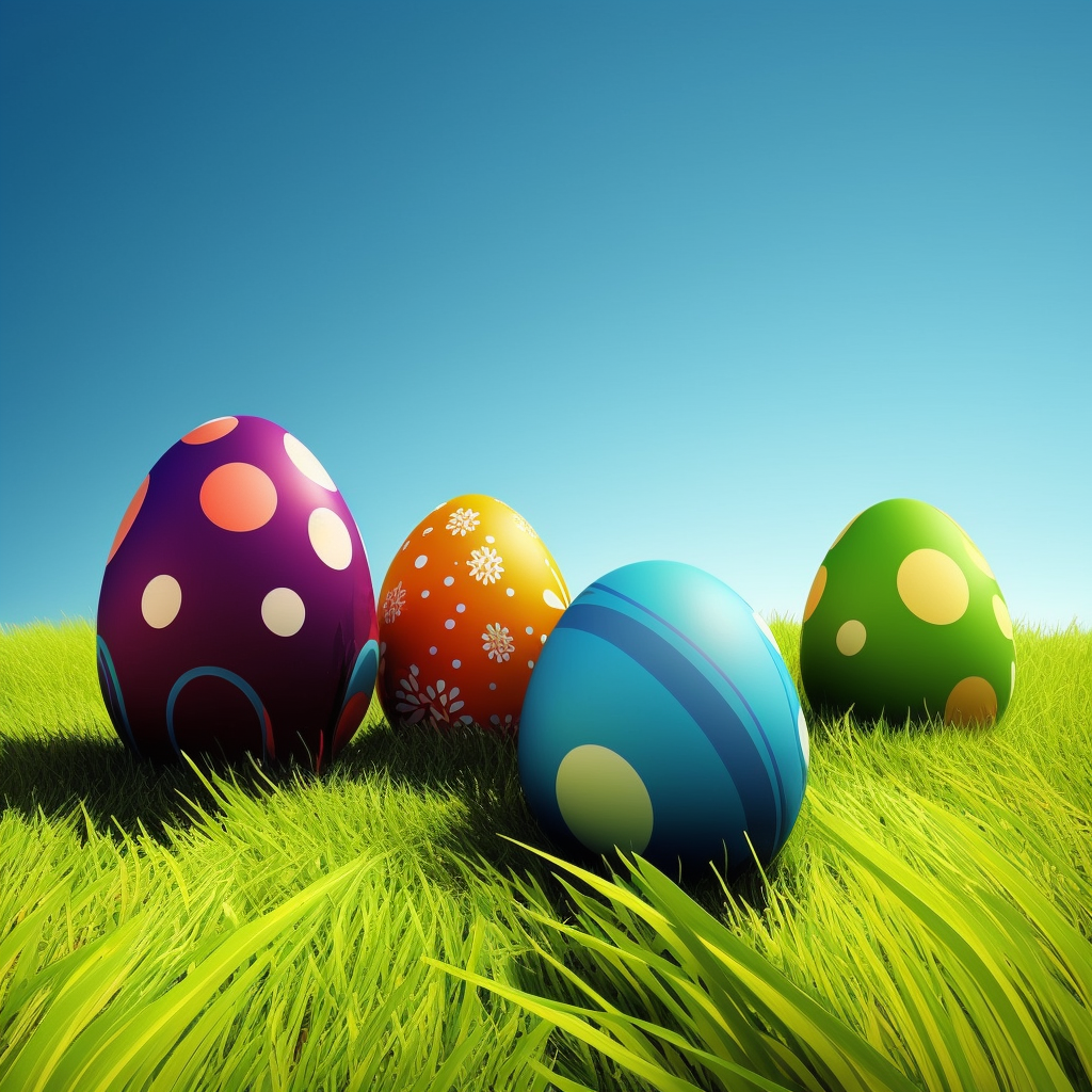 AI Midjourney Prompt for Easter - Easter Egg Hunt
