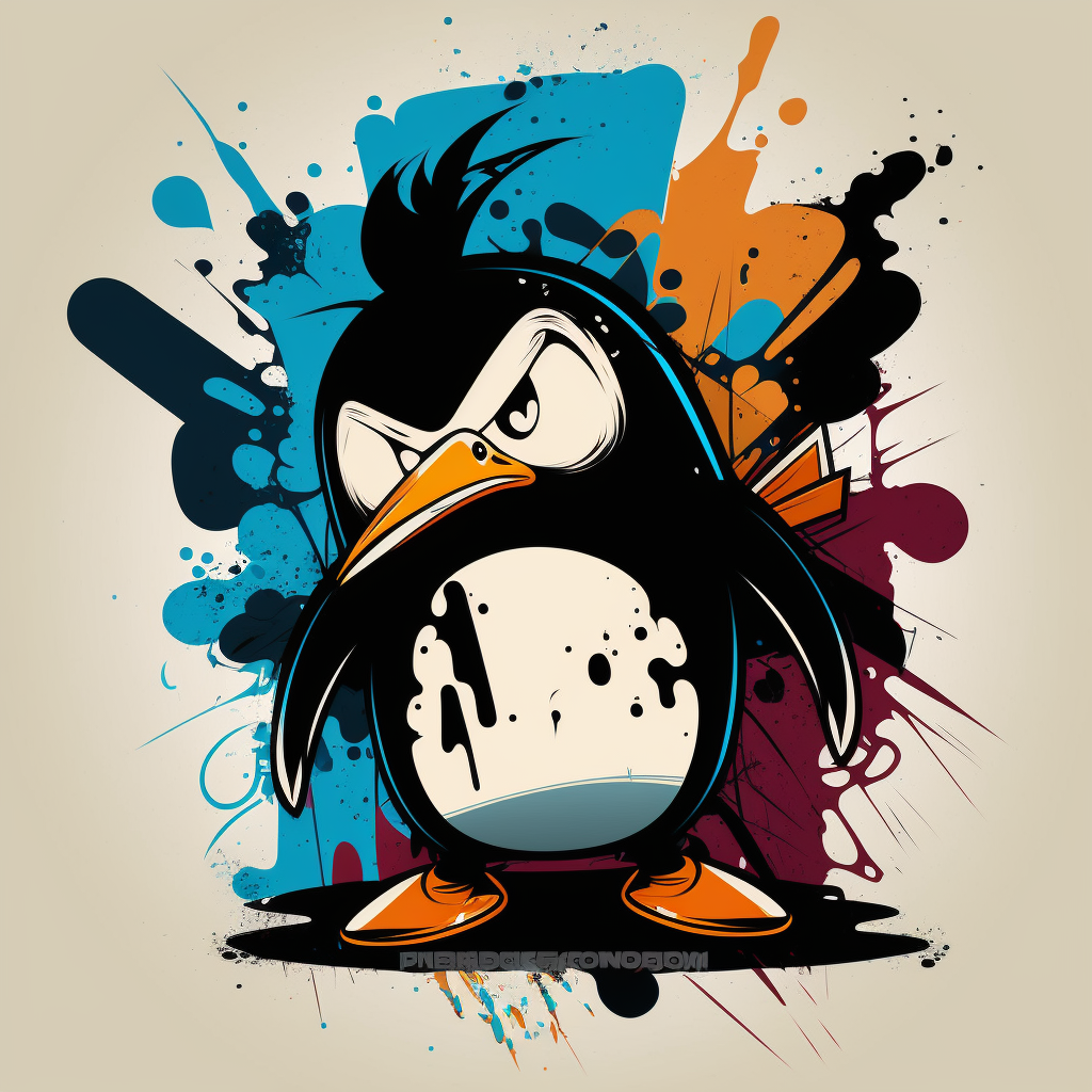 AI Midjourney Prompt for Animal - Rebellious Graffiti Animal