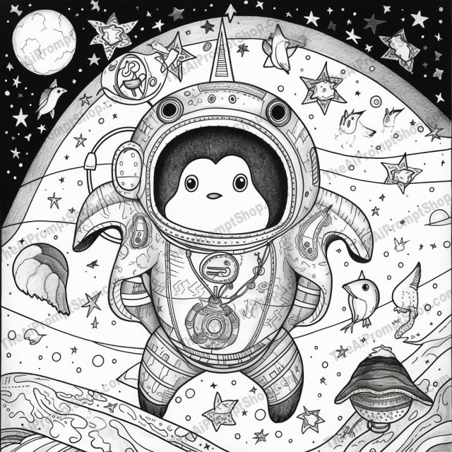 AI Midjourney Prompt for AI Midjourney Prompt for Coloring Pages - 2544