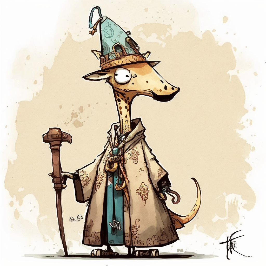 AI Midjourney Prompt for Animal - Cool Zodiac Animal