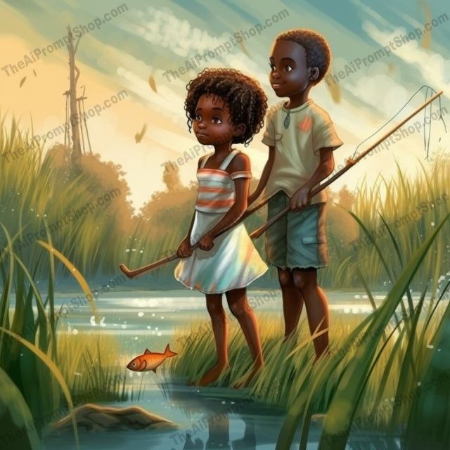 AI Midjourney Prompt for C112 - Storybook Illustrations - Comic Storybook