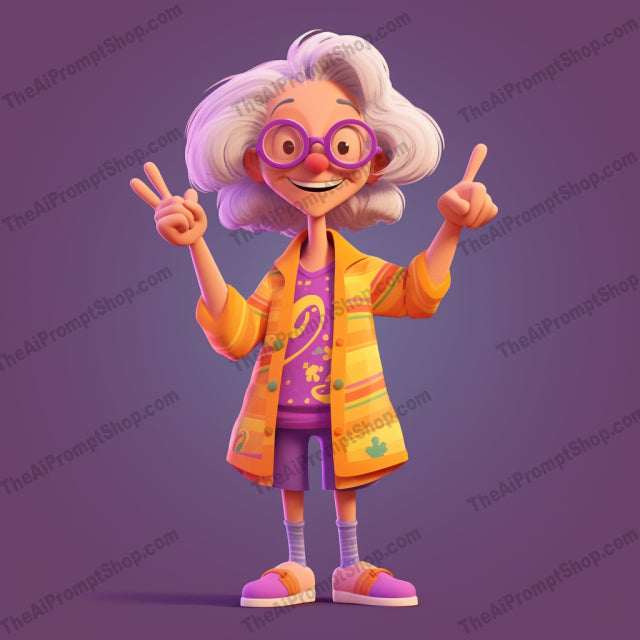 AI Midjourney Prompt for Cartoons - 1003
