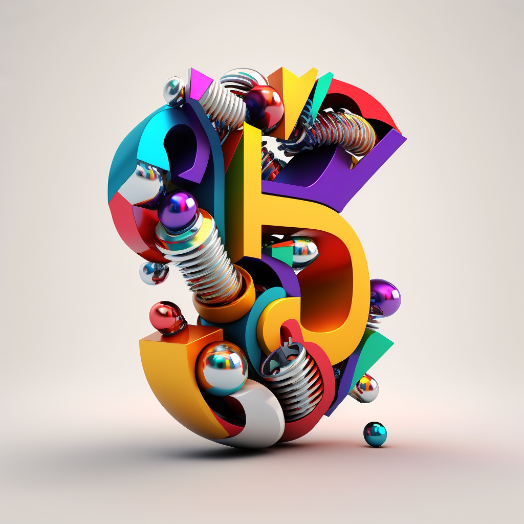 AI Midjourney Prompt for Logo - Metallic Masterpiece Logo