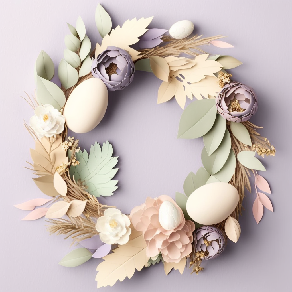 AI Midjourney Prompt for Easter - Colorful Egg Hunt