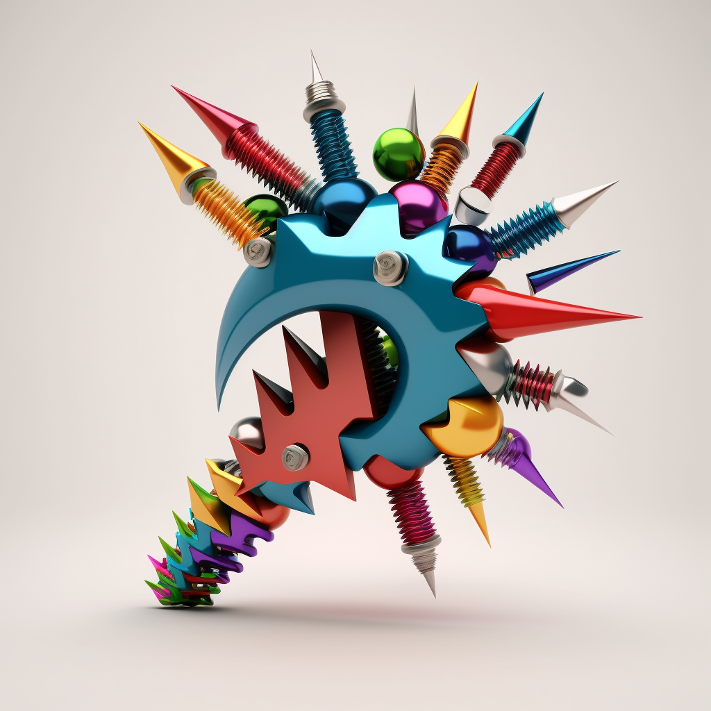 AI Midjourney Prompt for Logo - Metallic Masterpiece Logo