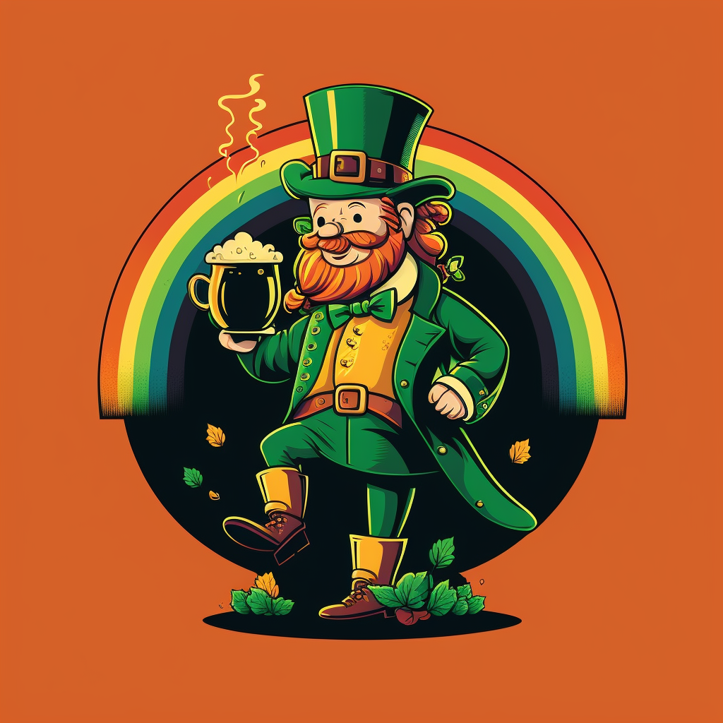 AI Midjourney Prompt for St Patricks Day - Leprechaun