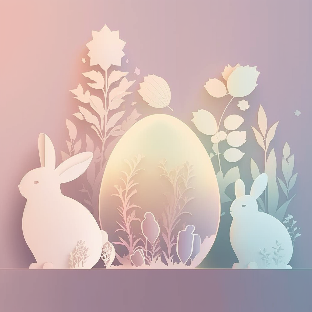 AI Midjourney Prompt for Easter - Easter Confetti Celebration