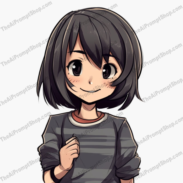 AI Midjourney Prompt for Happy Smiling Little Racer