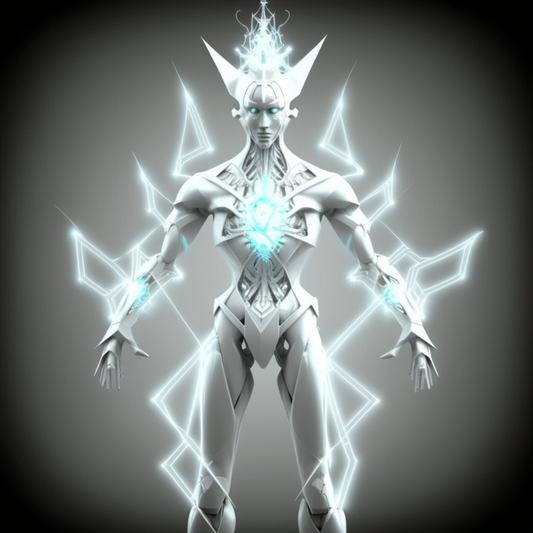 AI Midjourney Prompt for Fantasy and Magic - White Spirit King